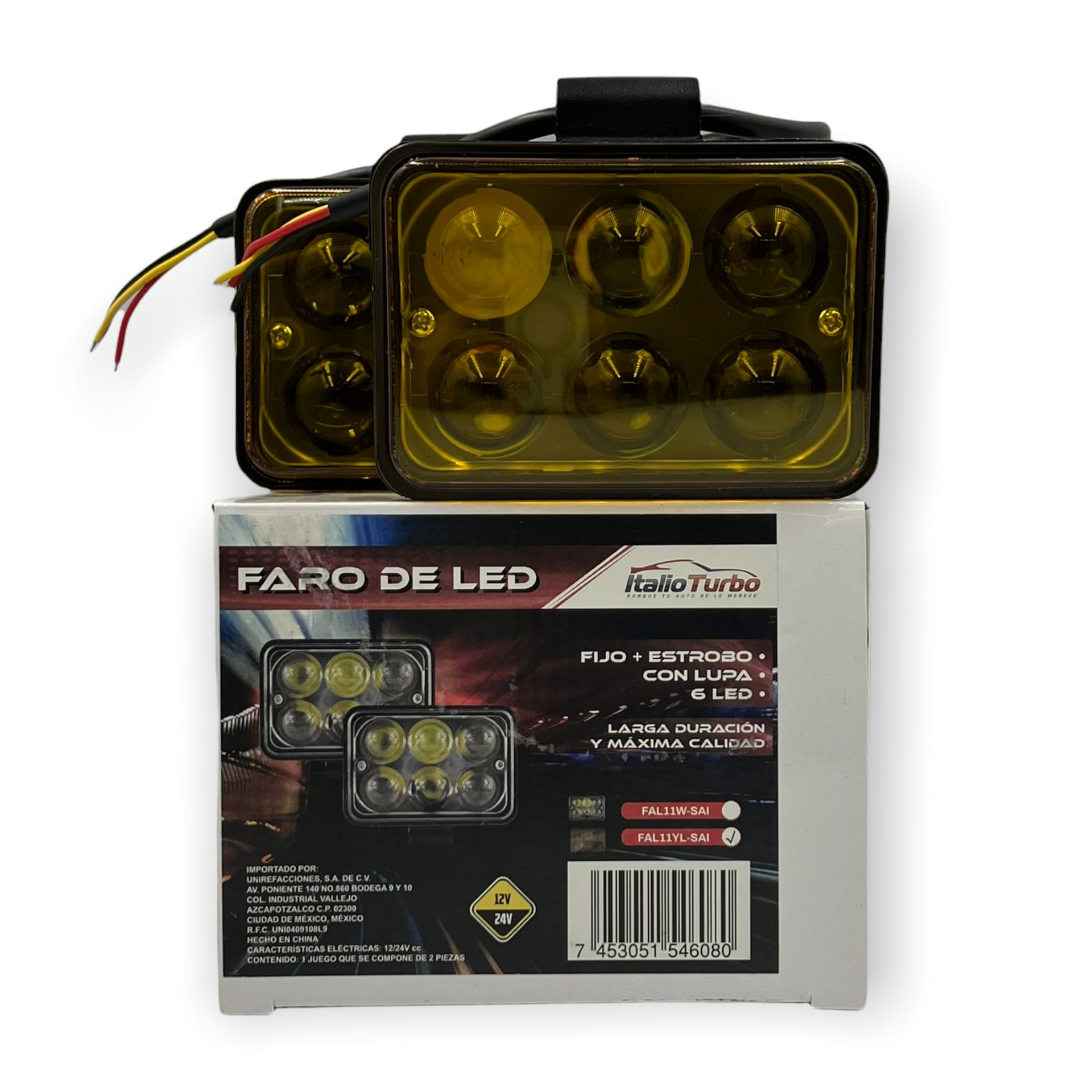 Faro de 6 LED con lupa  — foto 2 de 2