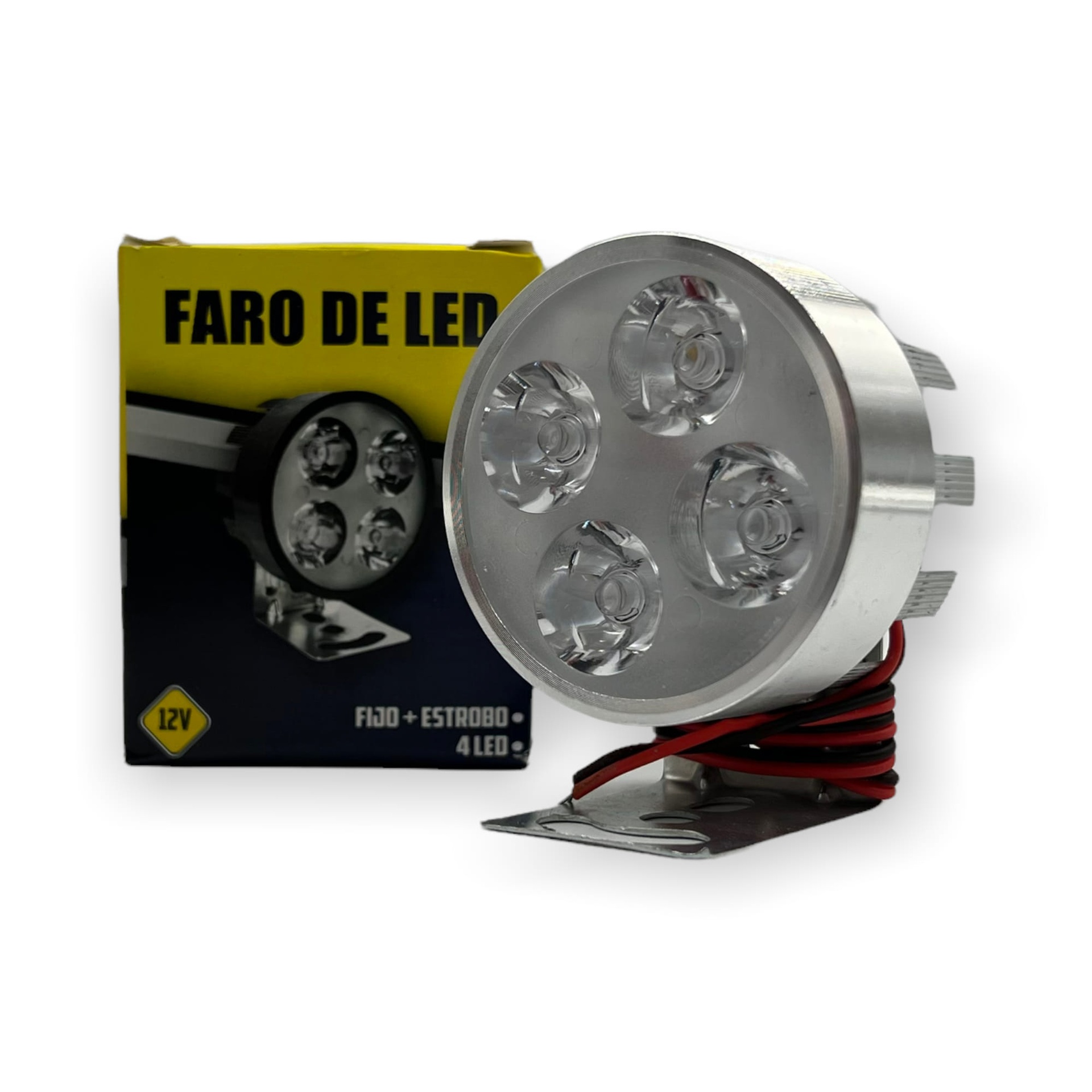 Faro de 4 LED disponible en carcaza de colores — foto 4 de 4