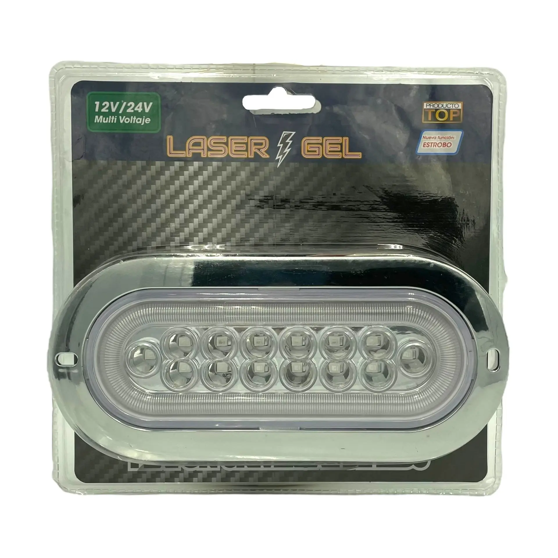 Plafón LED ovalado con aro de Gel — foto 2 de 2