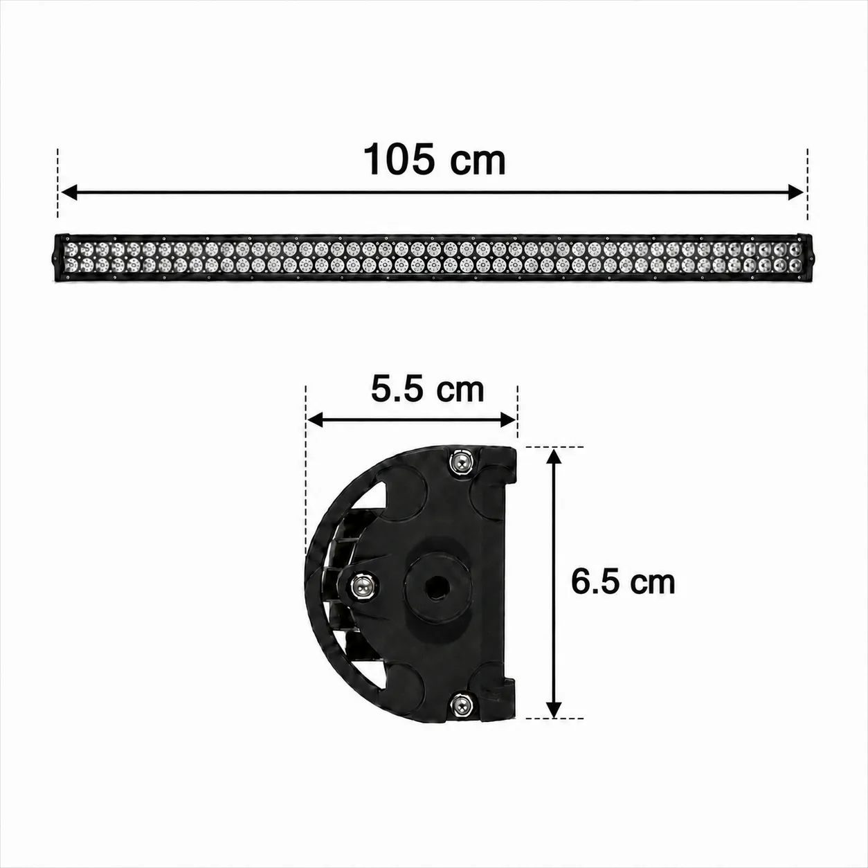 Barra LED curva 105 CM — foto 2 de 2