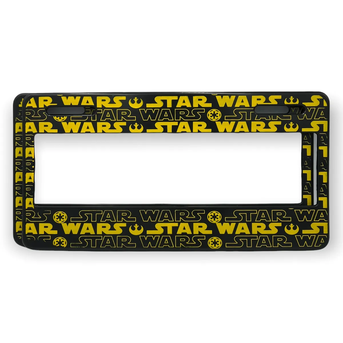 Portaplaca flexible marca Star Wars
