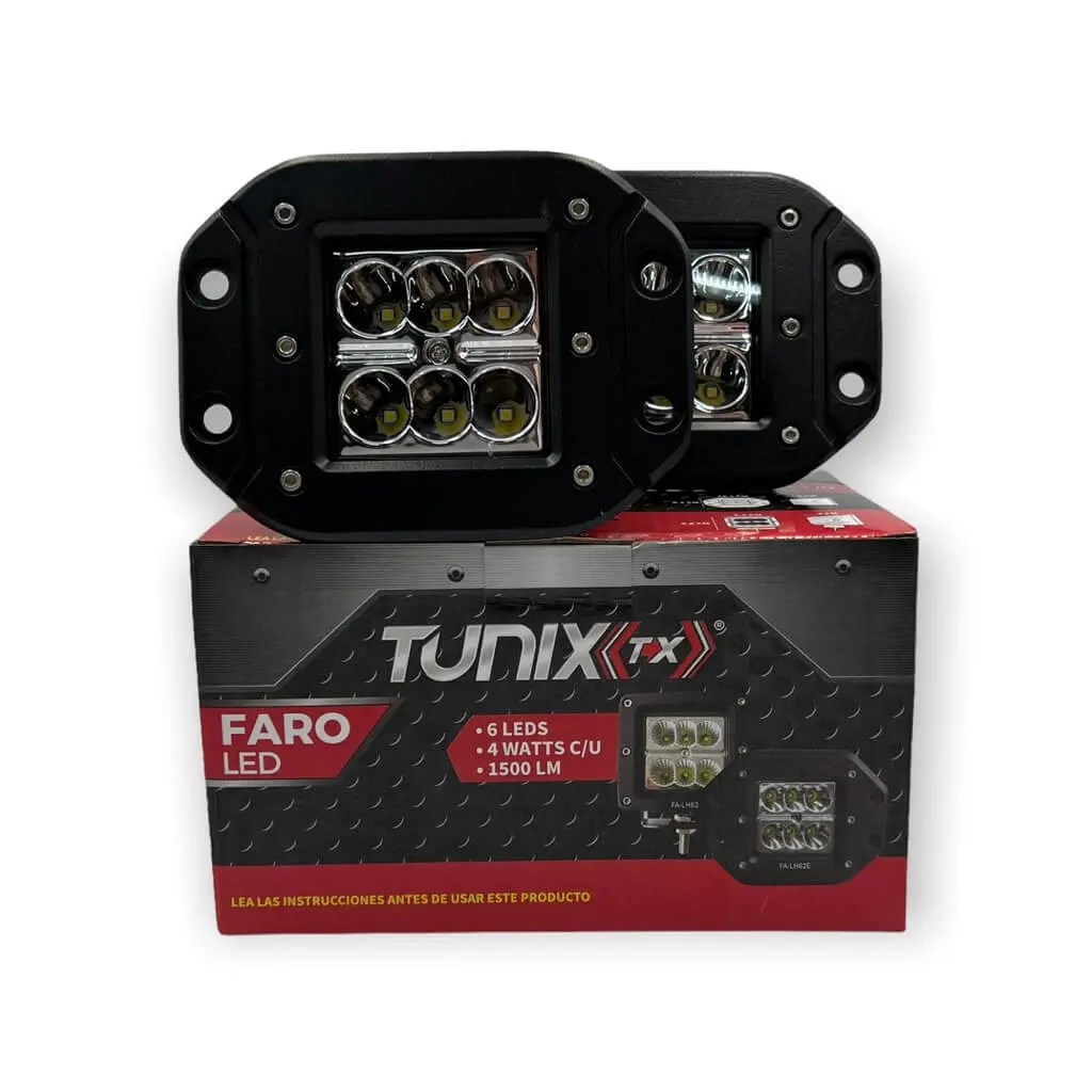 Faro de 6 LED atornillable