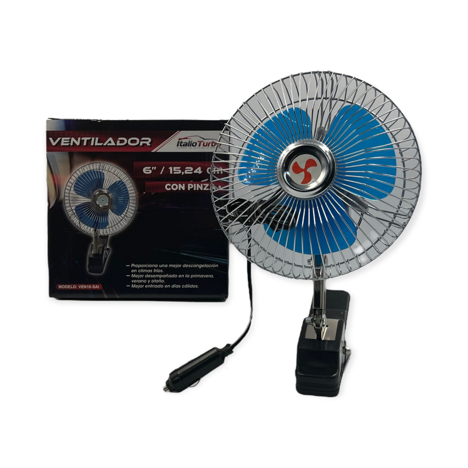 Ventilador automotriz de 6 pulgadas