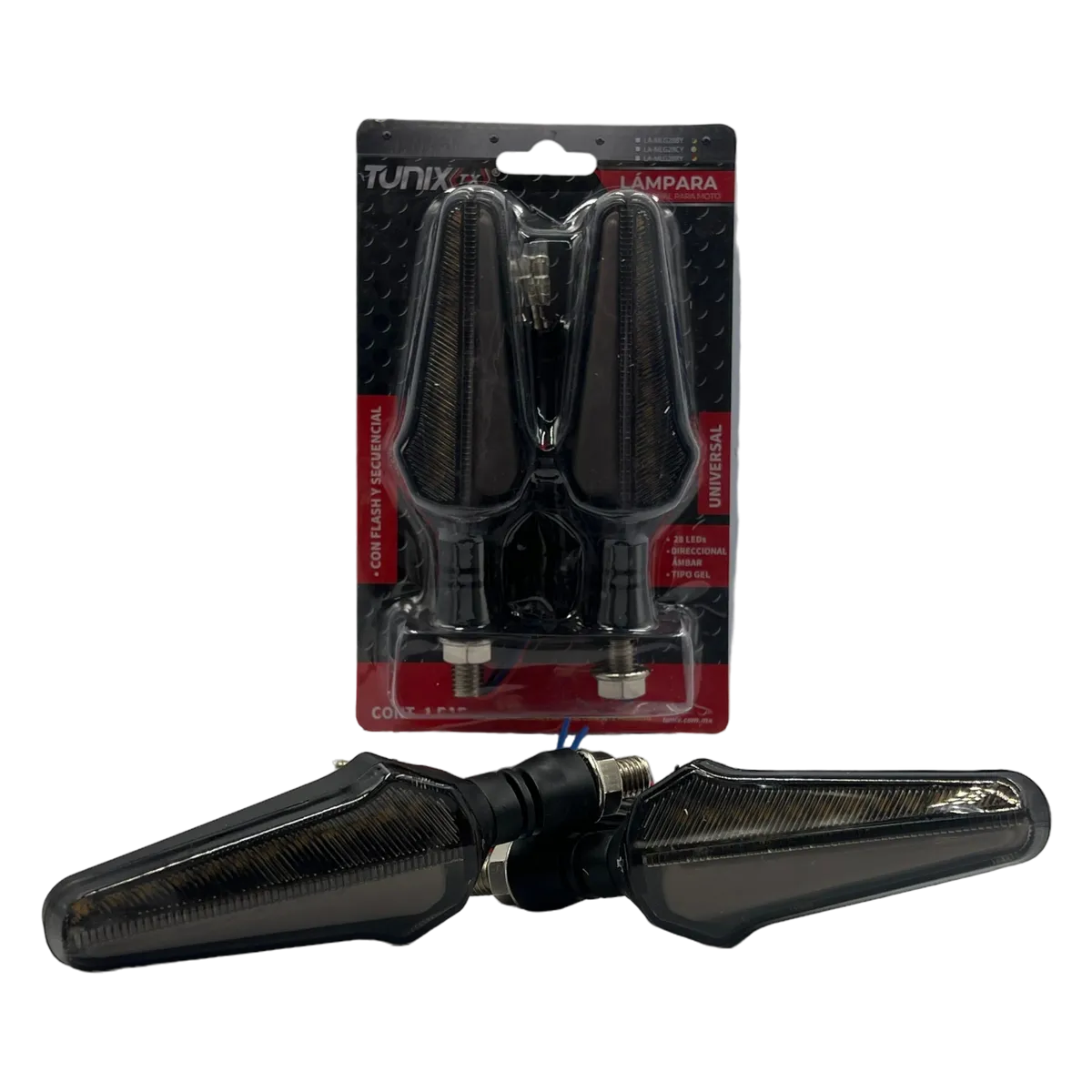 Direccional para moto flash y secuencial
