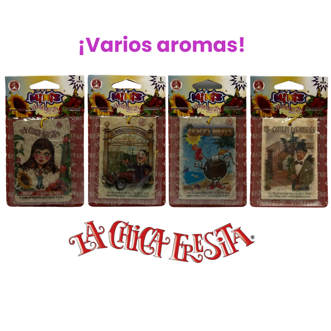 Placa aromatizante mini Chica Fresita