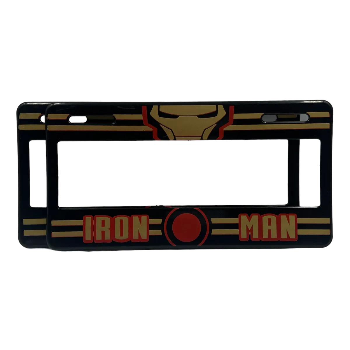 Portaplaca flexible Iron Man