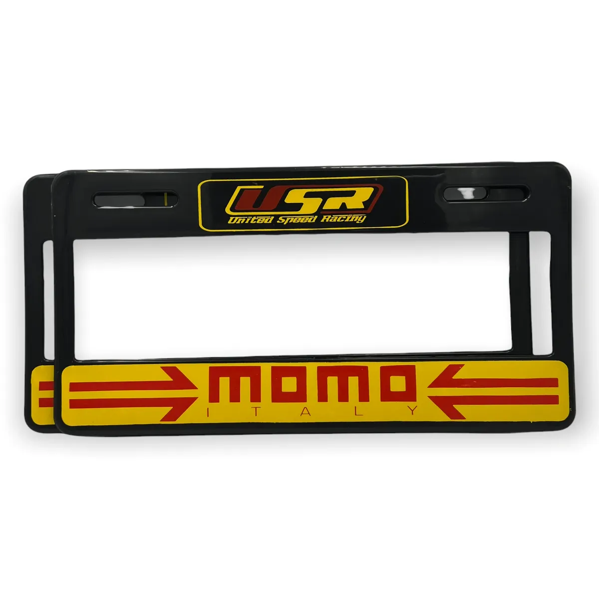 Portaplaca flexible marca Momo
