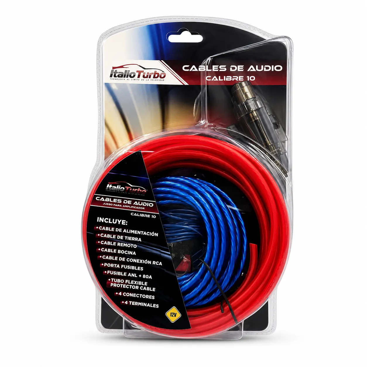 Cables de audio calibre 10 KIT