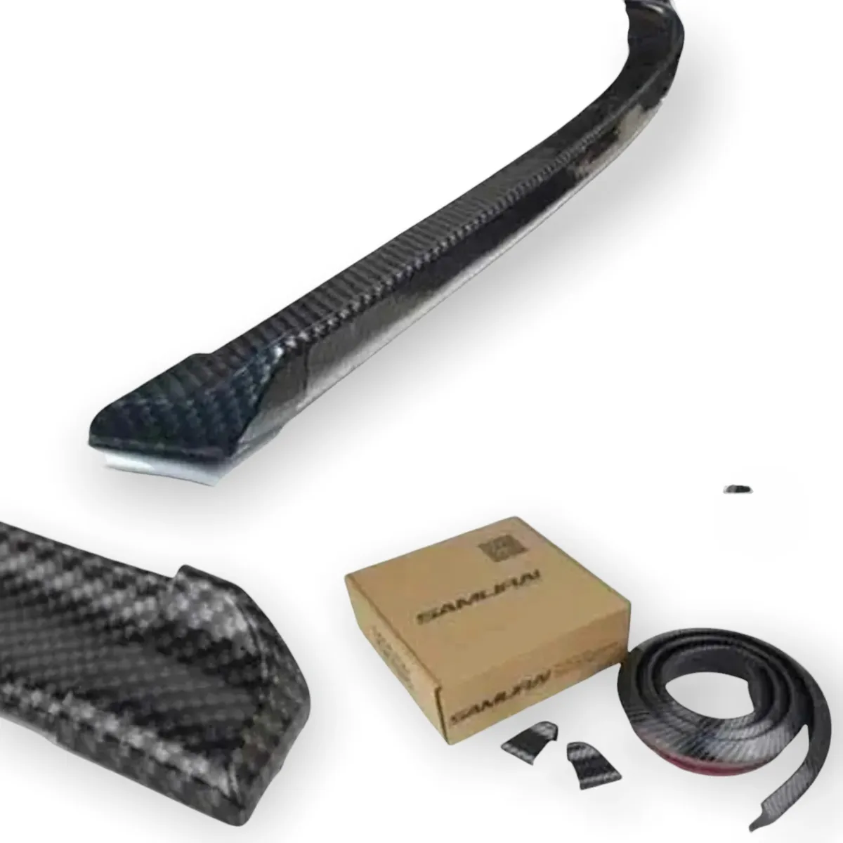 Spoiler Samurai para cajuela tipo fibra de carbono
