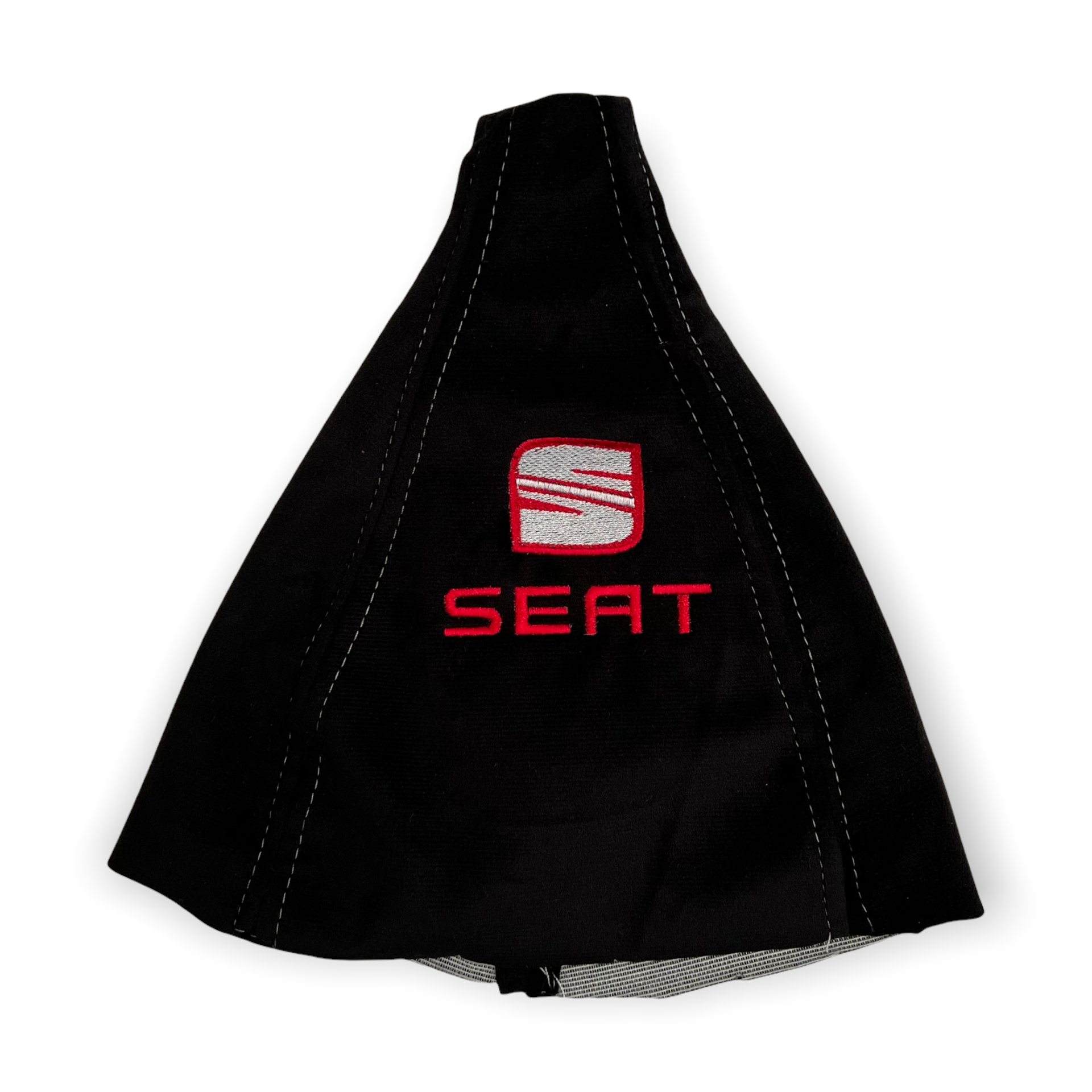 Funda para palanca de gamuza "Seat"