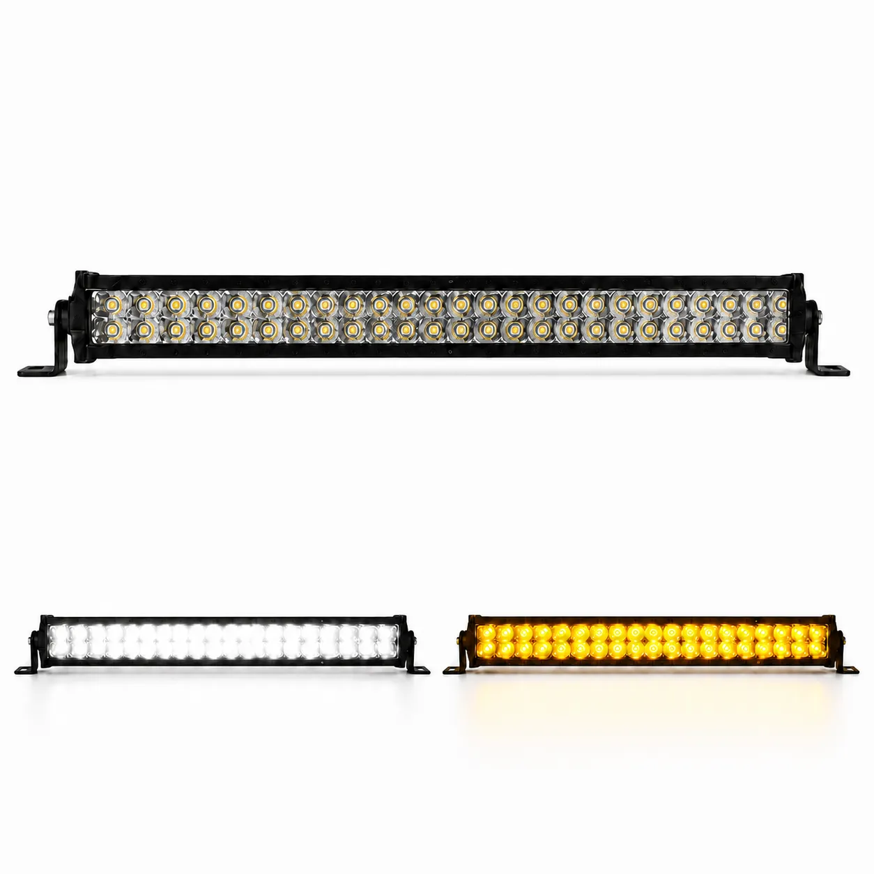 Barra LED bicolor (blanco/ámbar) 50 CM