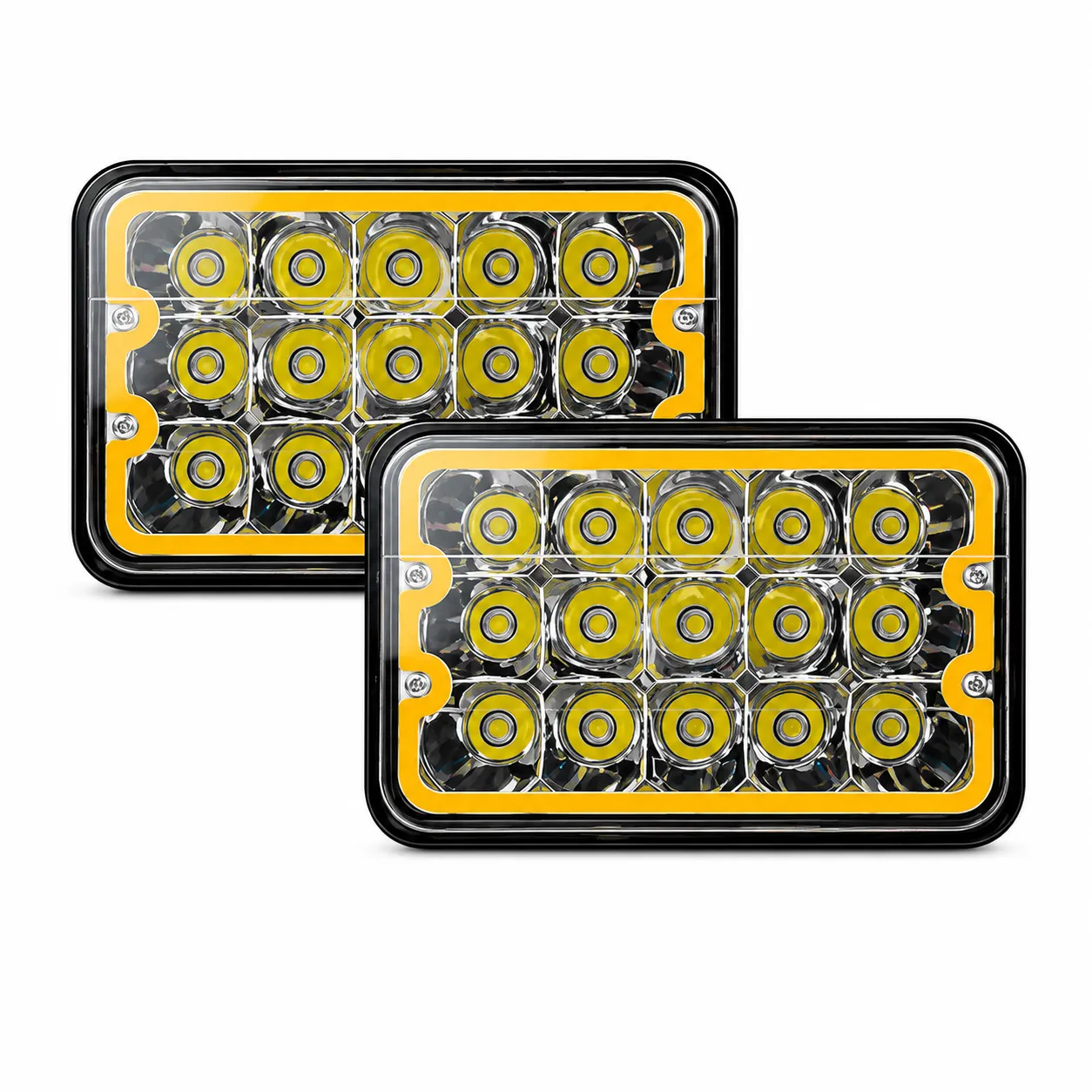 Unidad de 5" con arillo LED ámbar