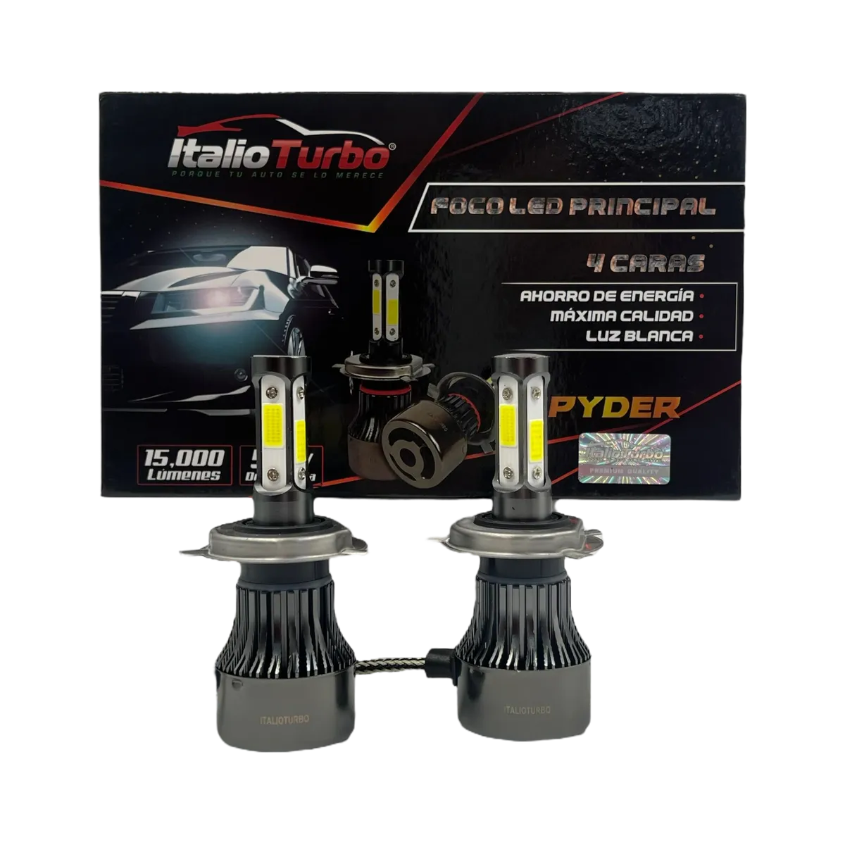 Hyperled Italioturbo 4 caras Spyder