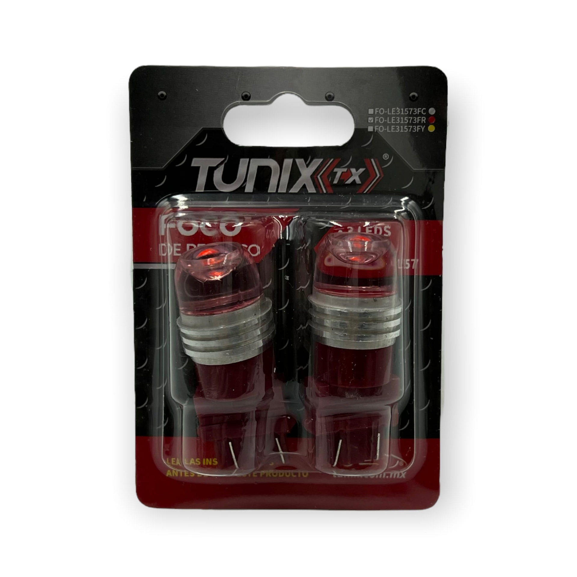 Foco 3157 de 3 LED con lupa