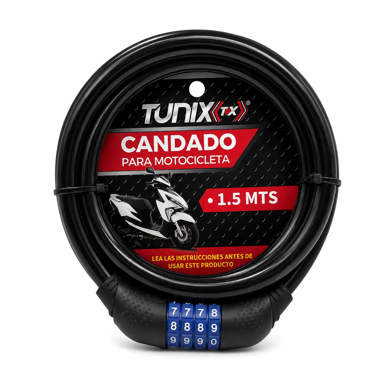Candado universal para motocicleta