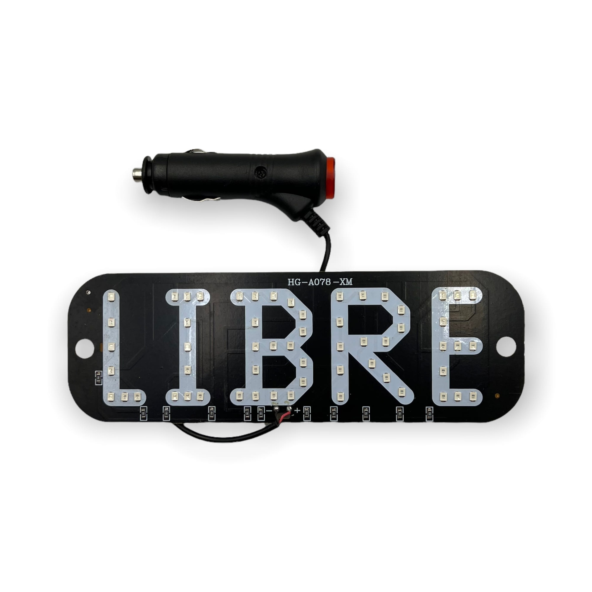 Letrero Libre color
