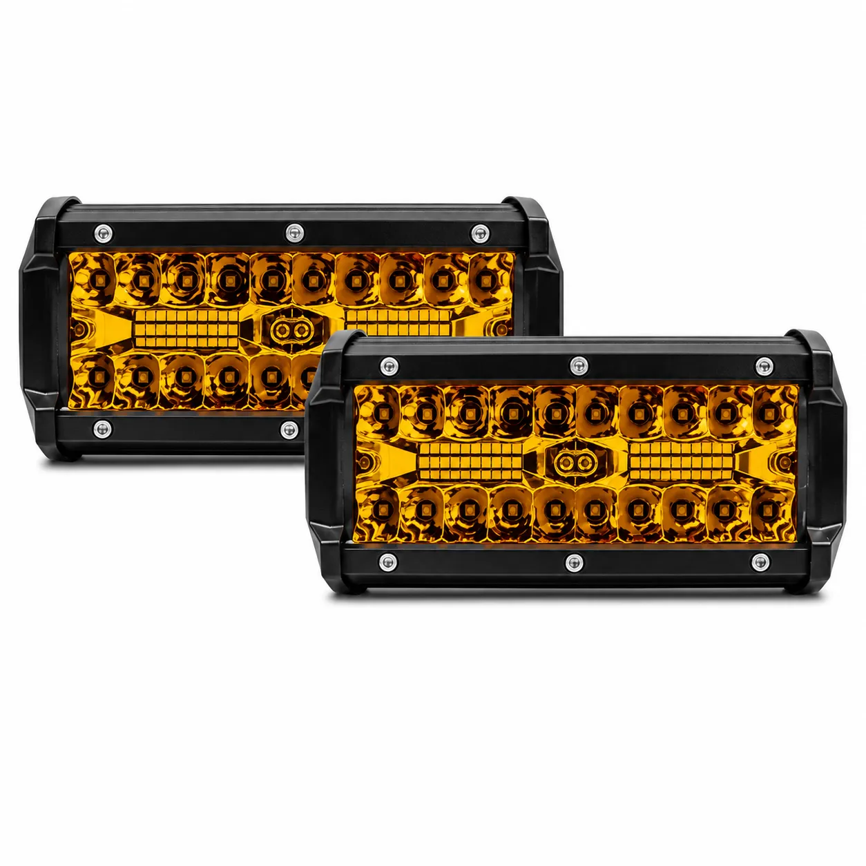 Faro ámbar de 40 LED mica