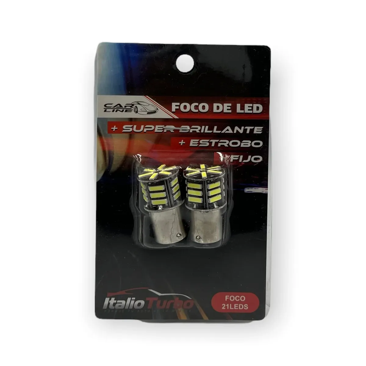 Foco de 21 LED con 1 polos patas parejas