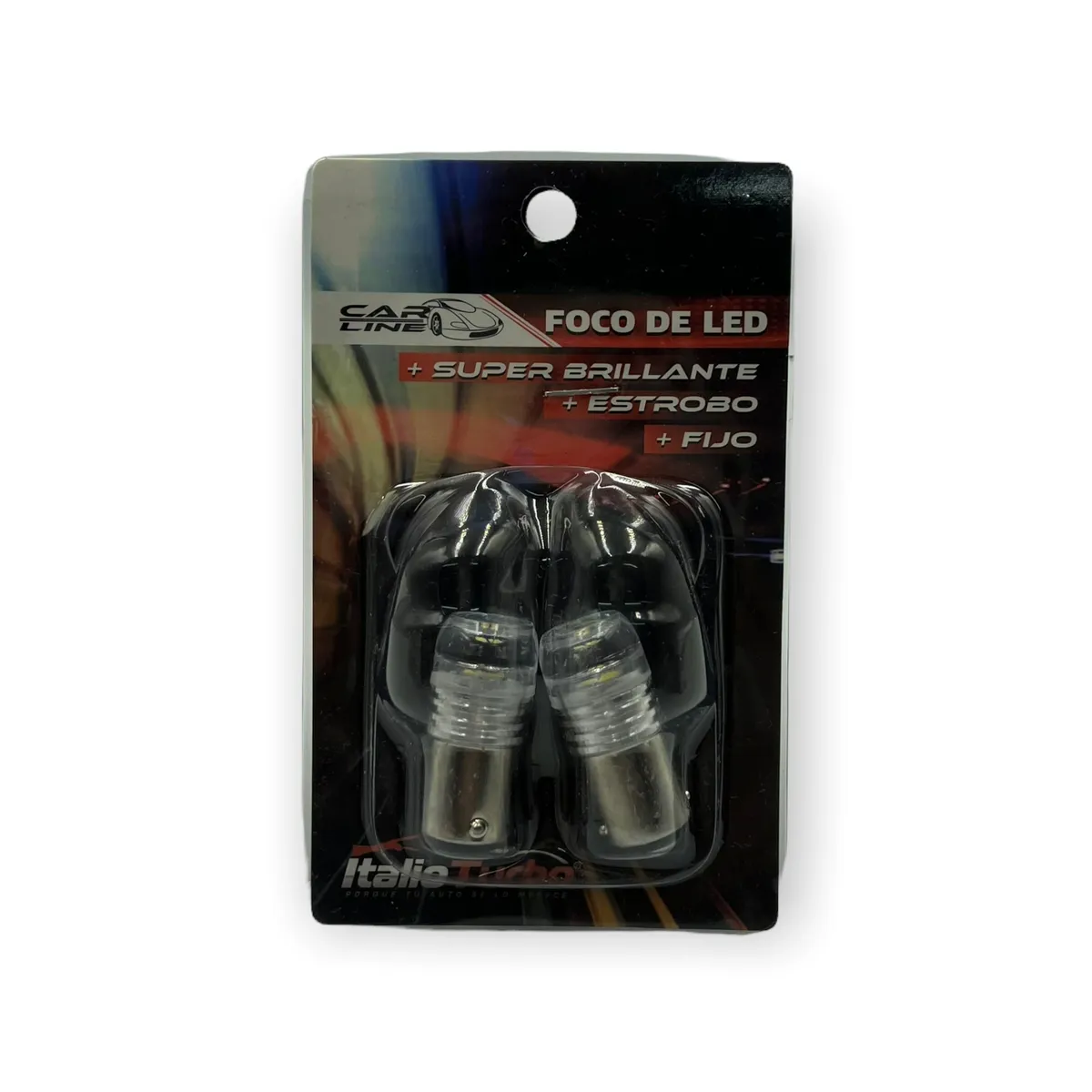 Foco LED con lupa de 2 polos patas parejas
