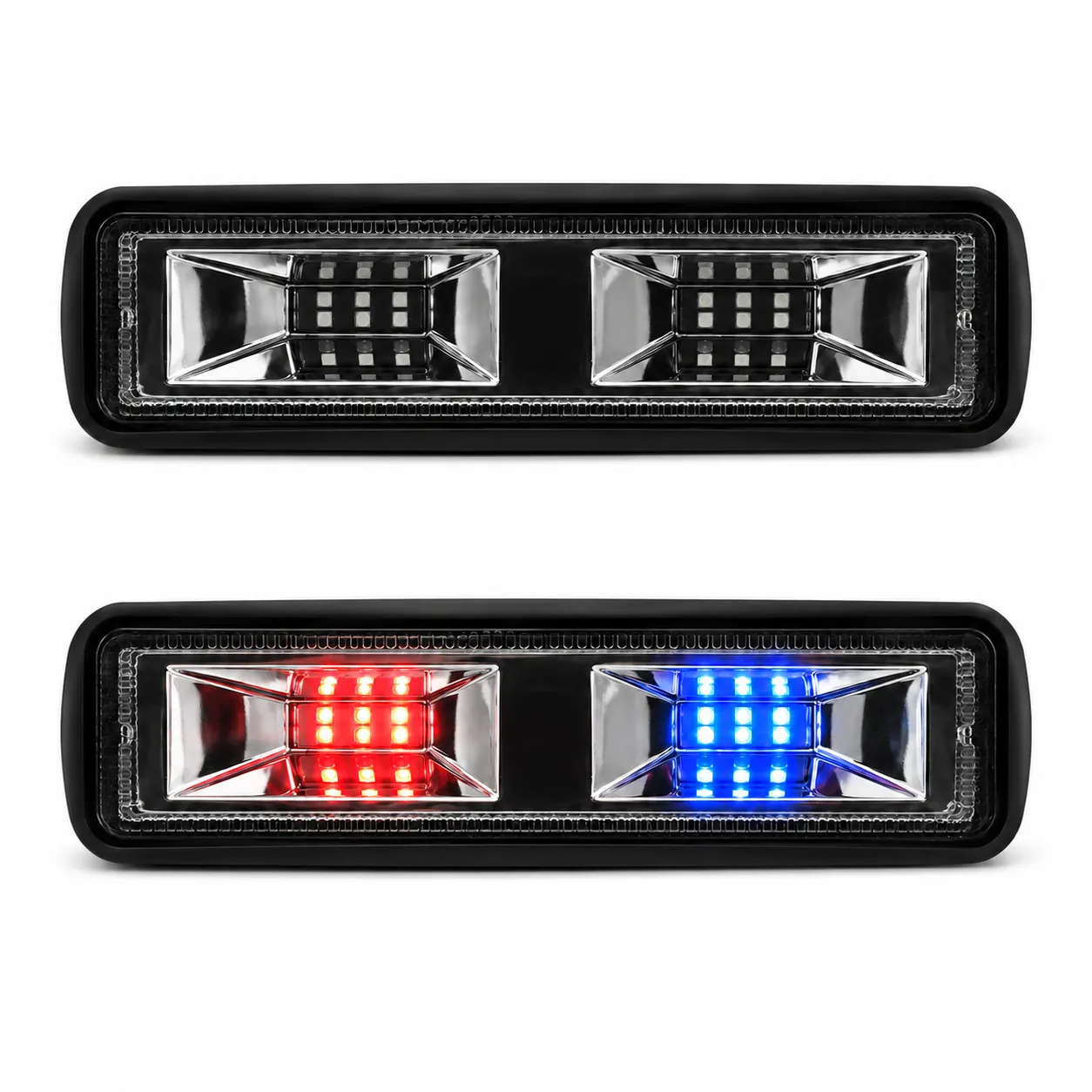 Barra de 16 LED código patrulla