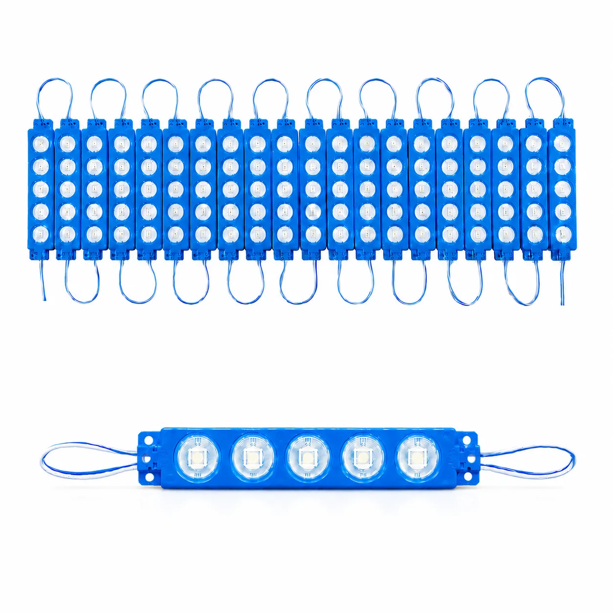Modulo LED 5050 tira de 20 piezas en varios colores