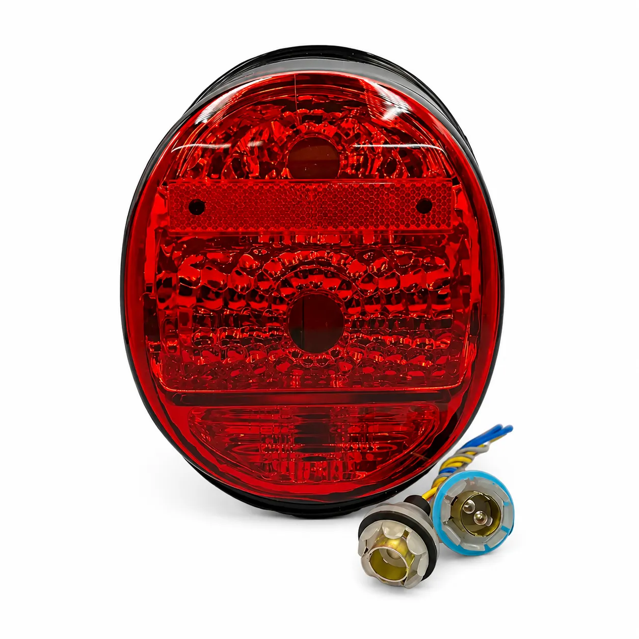 Calavera para vocho roja