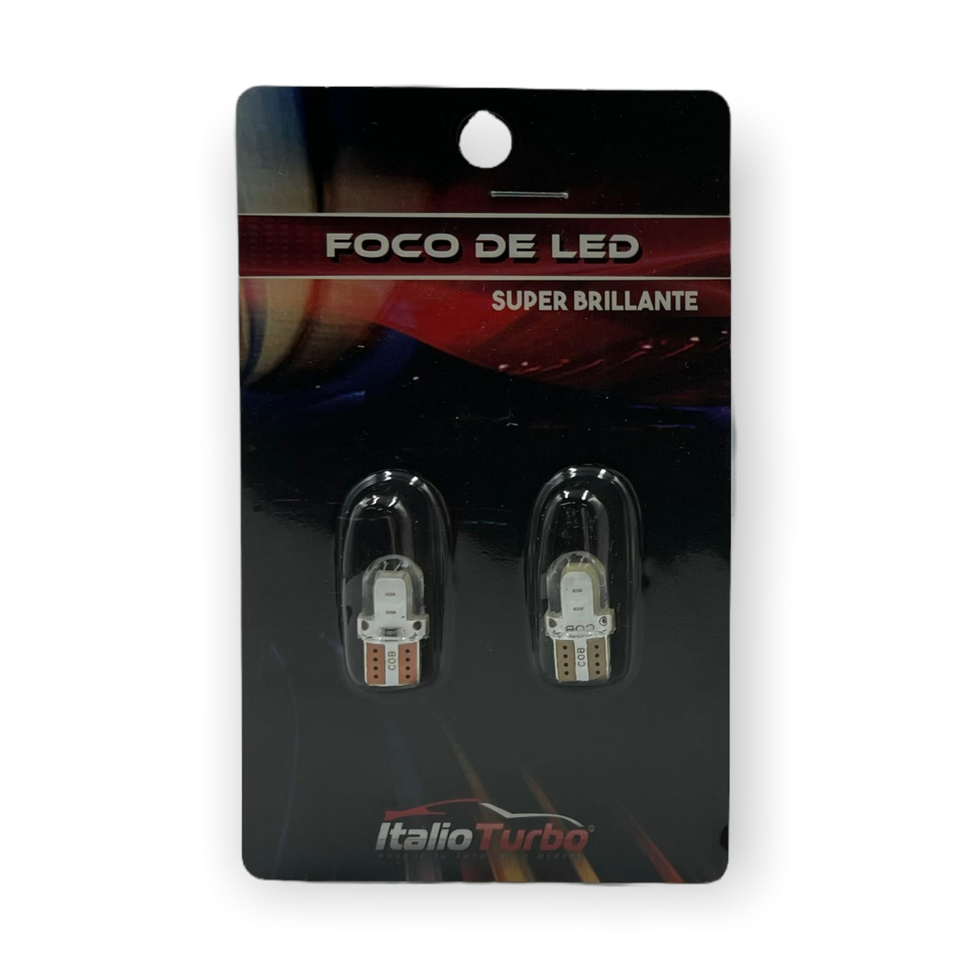 Foco de pellizco T10 LED COB