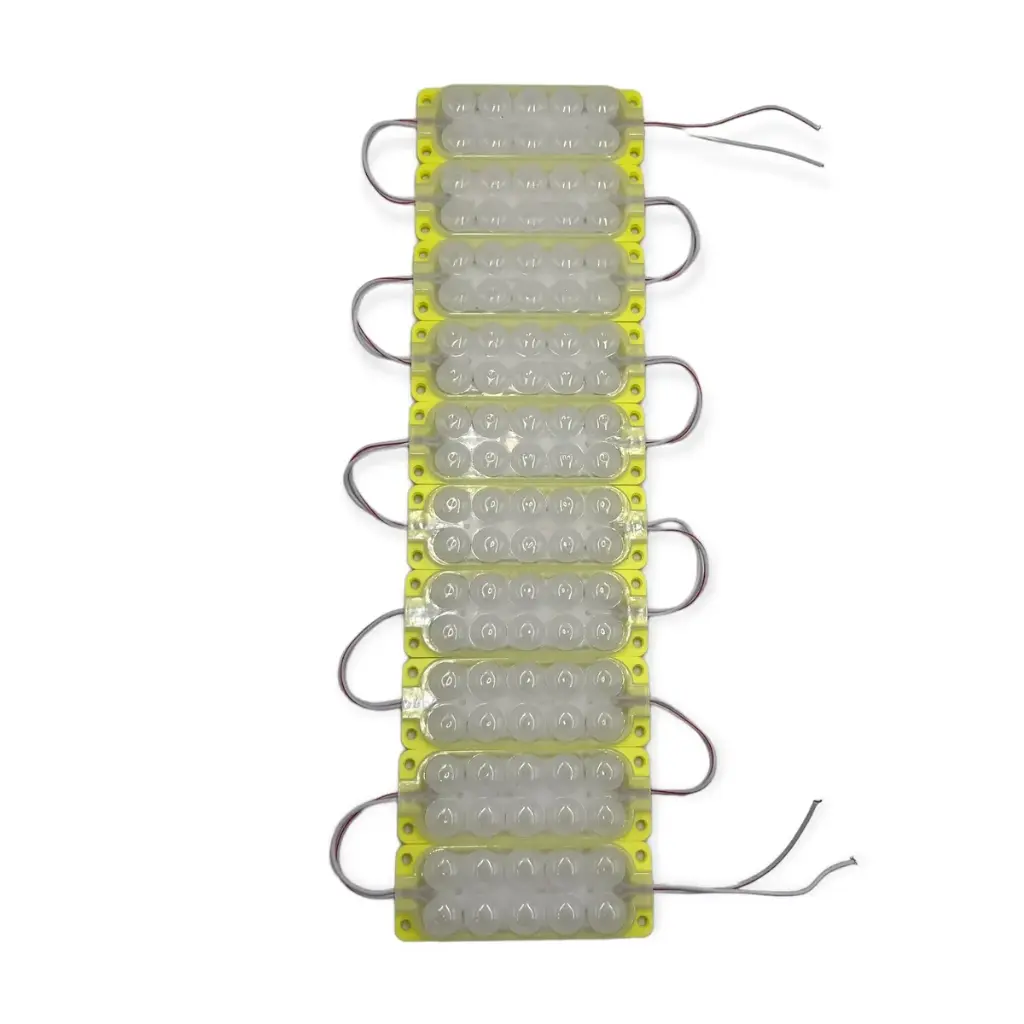 Módulo amarillo de 10 LED tira de 10 piezas