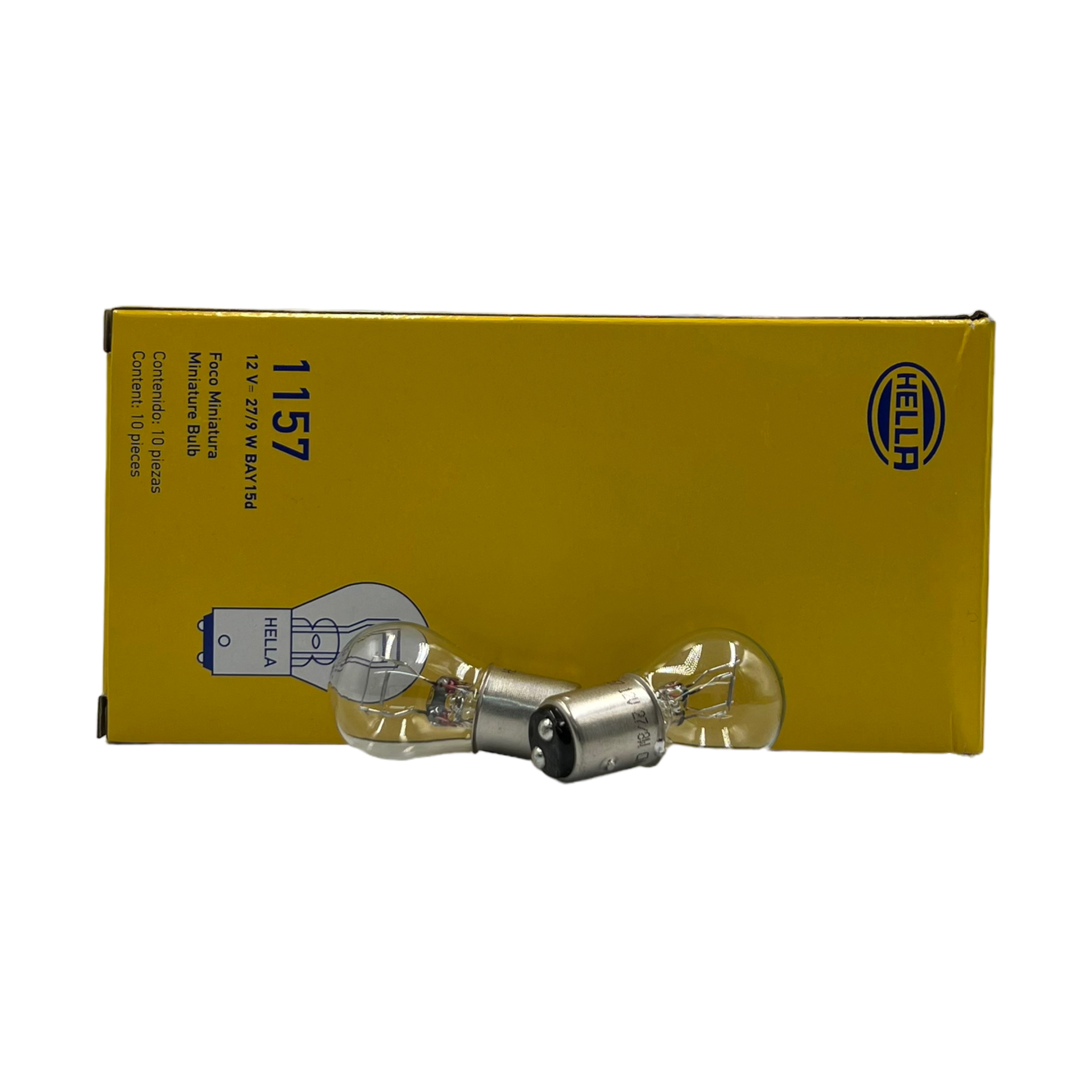 Foco Hella 1157 caja de 10 piezas 