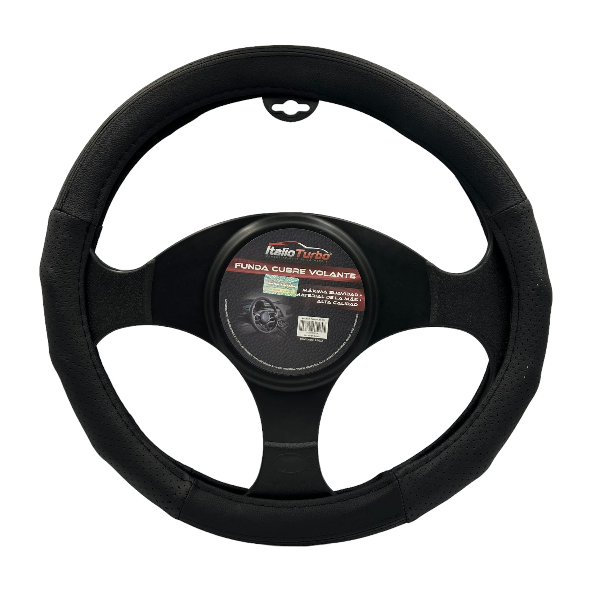 Cubrevolante de piel automotriz grande