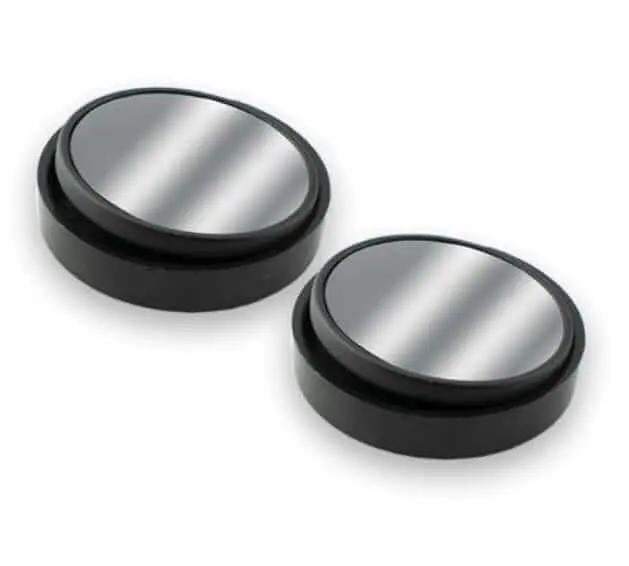 Espejo automotriz concavo 2" movible con borde plastico