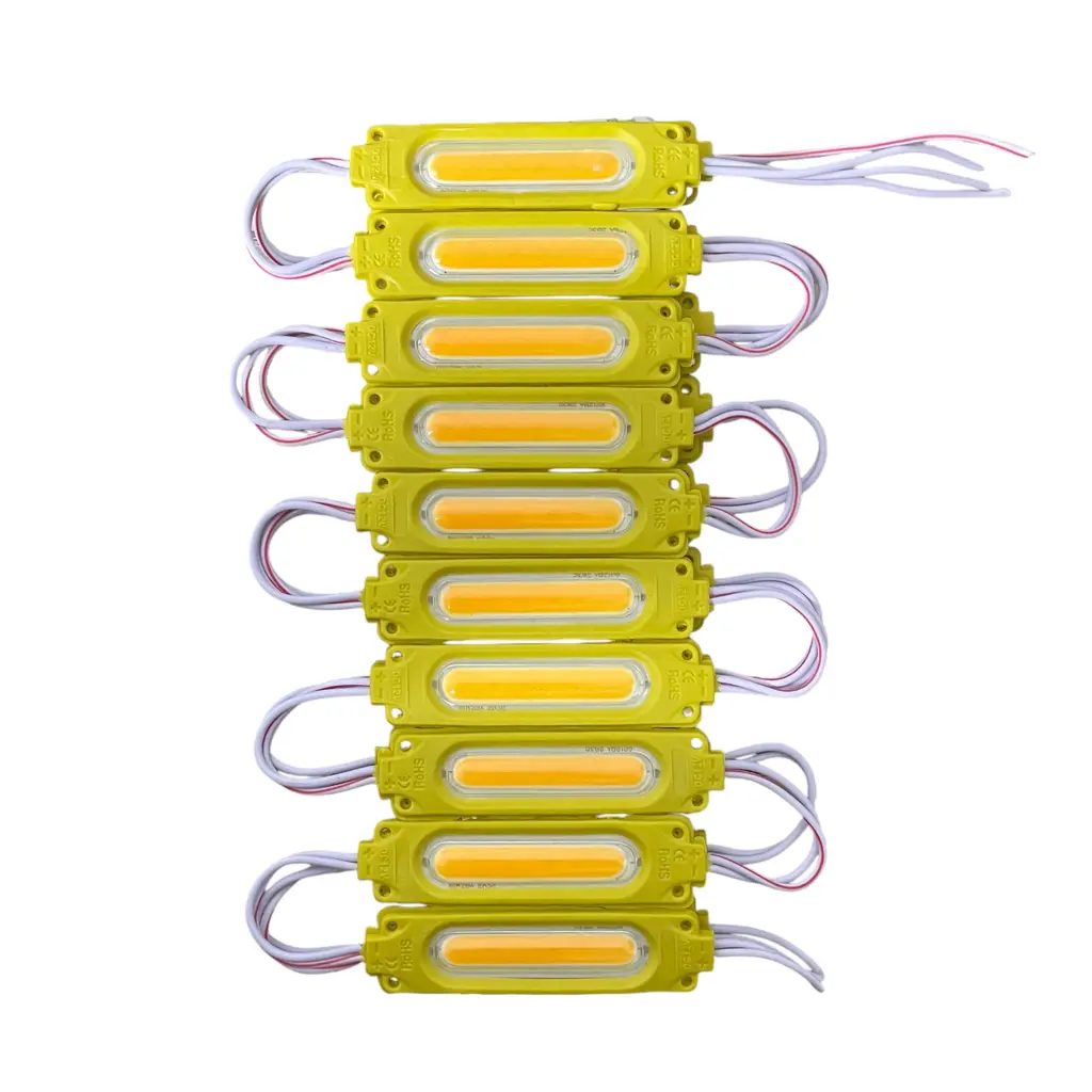 Modulo amarillo de plasma encapsulado (tira de 20 piezas)