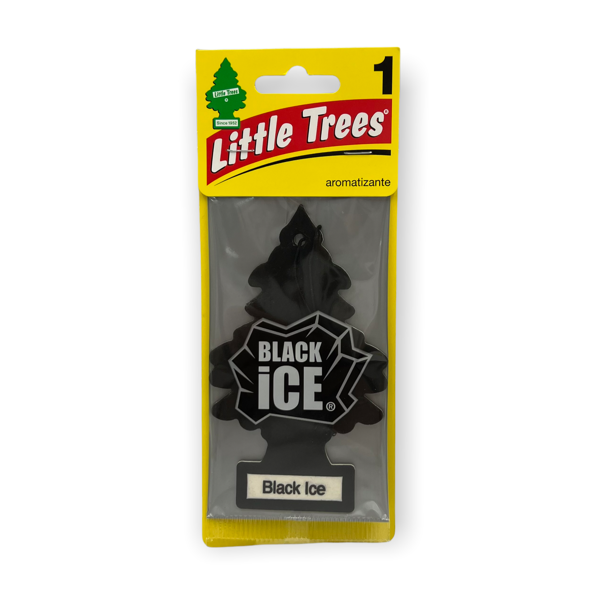 Aromatizante de pino Little Three Black Ice