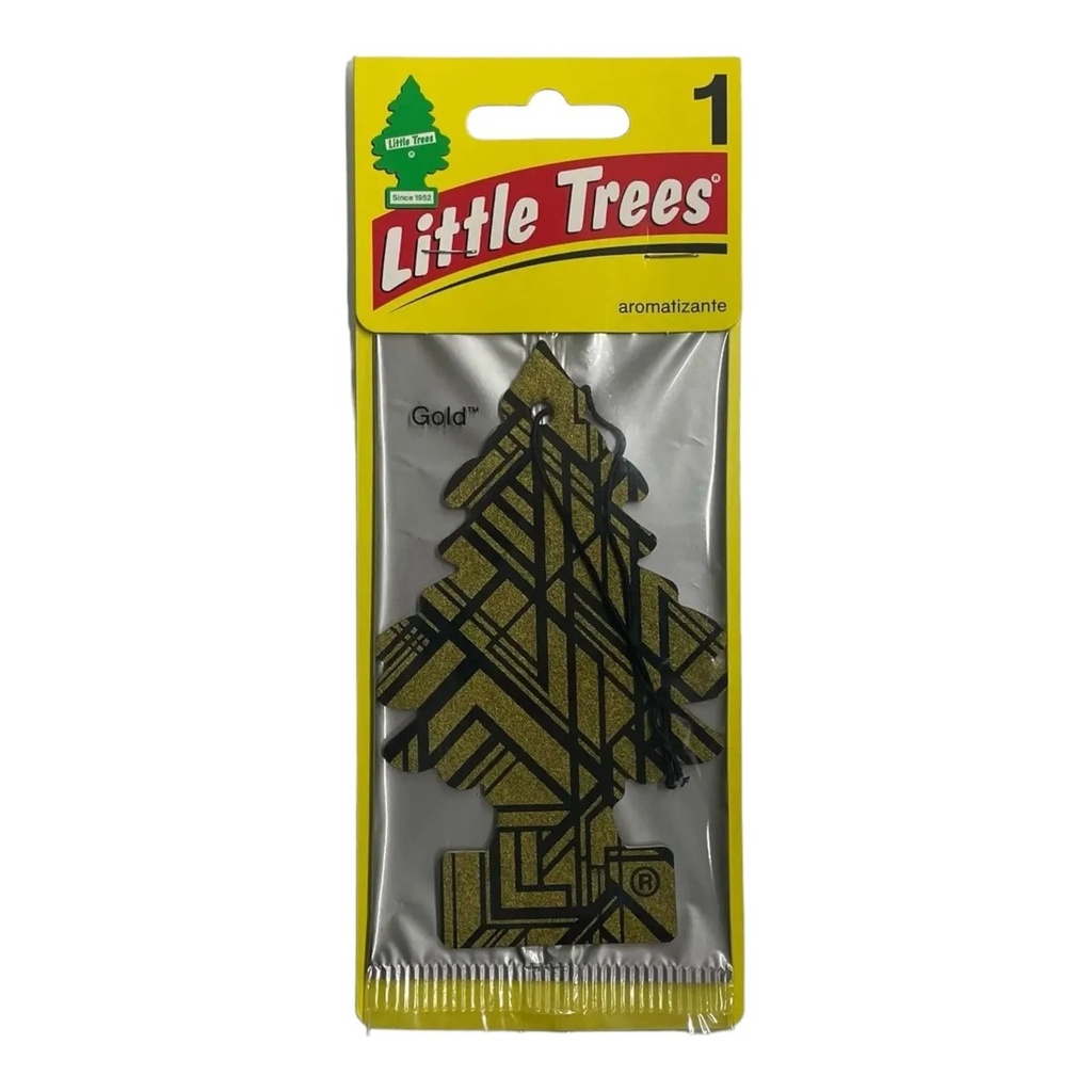 Aromatizante de pino Little Three Gold Edicion limitada