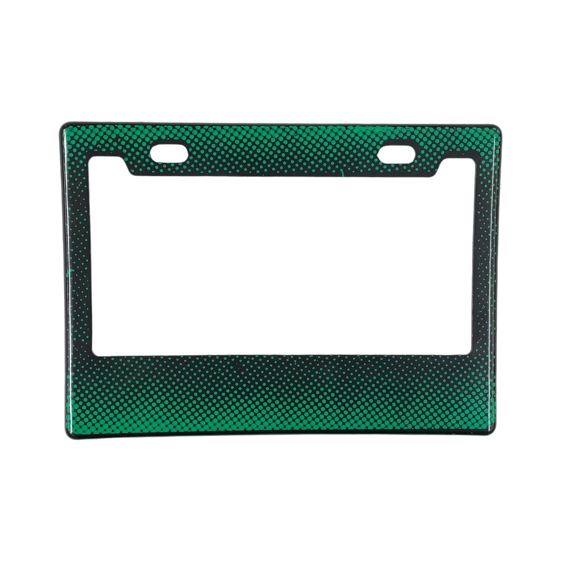 Portaplaca para motocicleta con Puntos