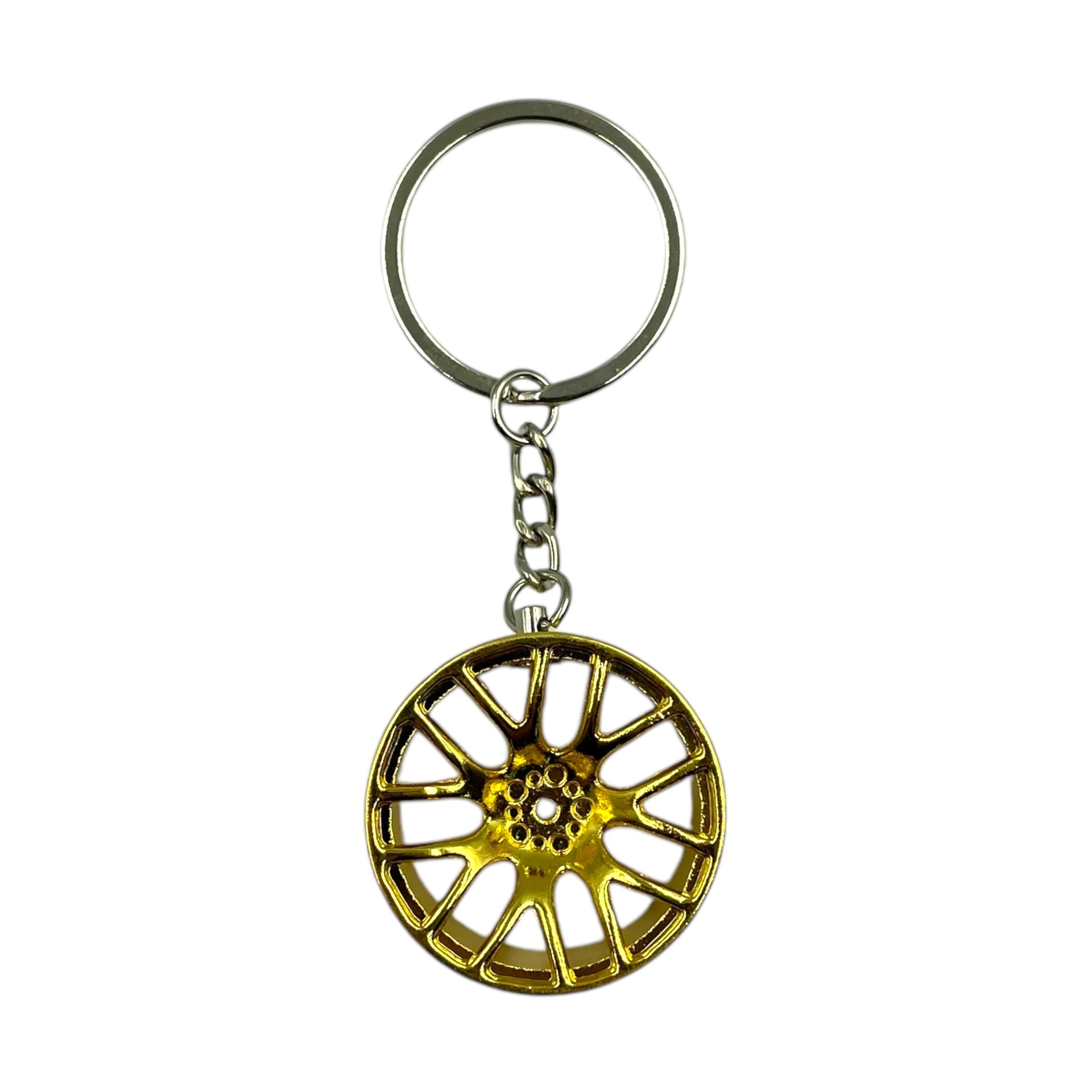 Llavero de rin amarillo