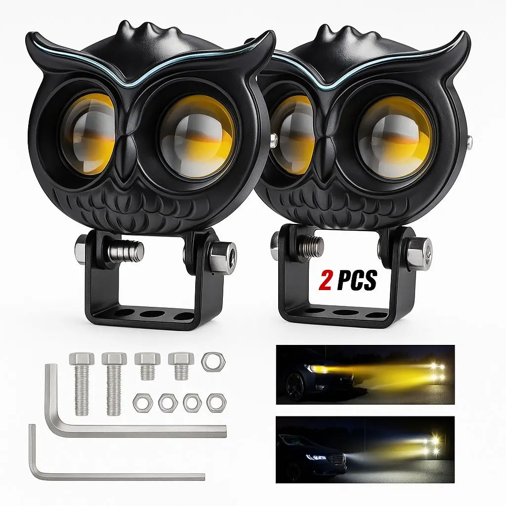 Faro LED para moto tipo buho