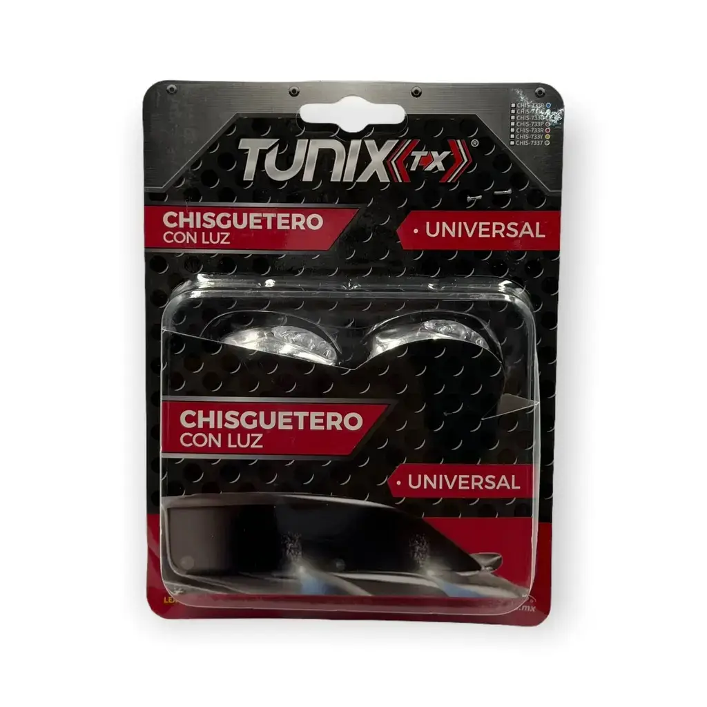 Chisguetero cromo con luz (7 colores)