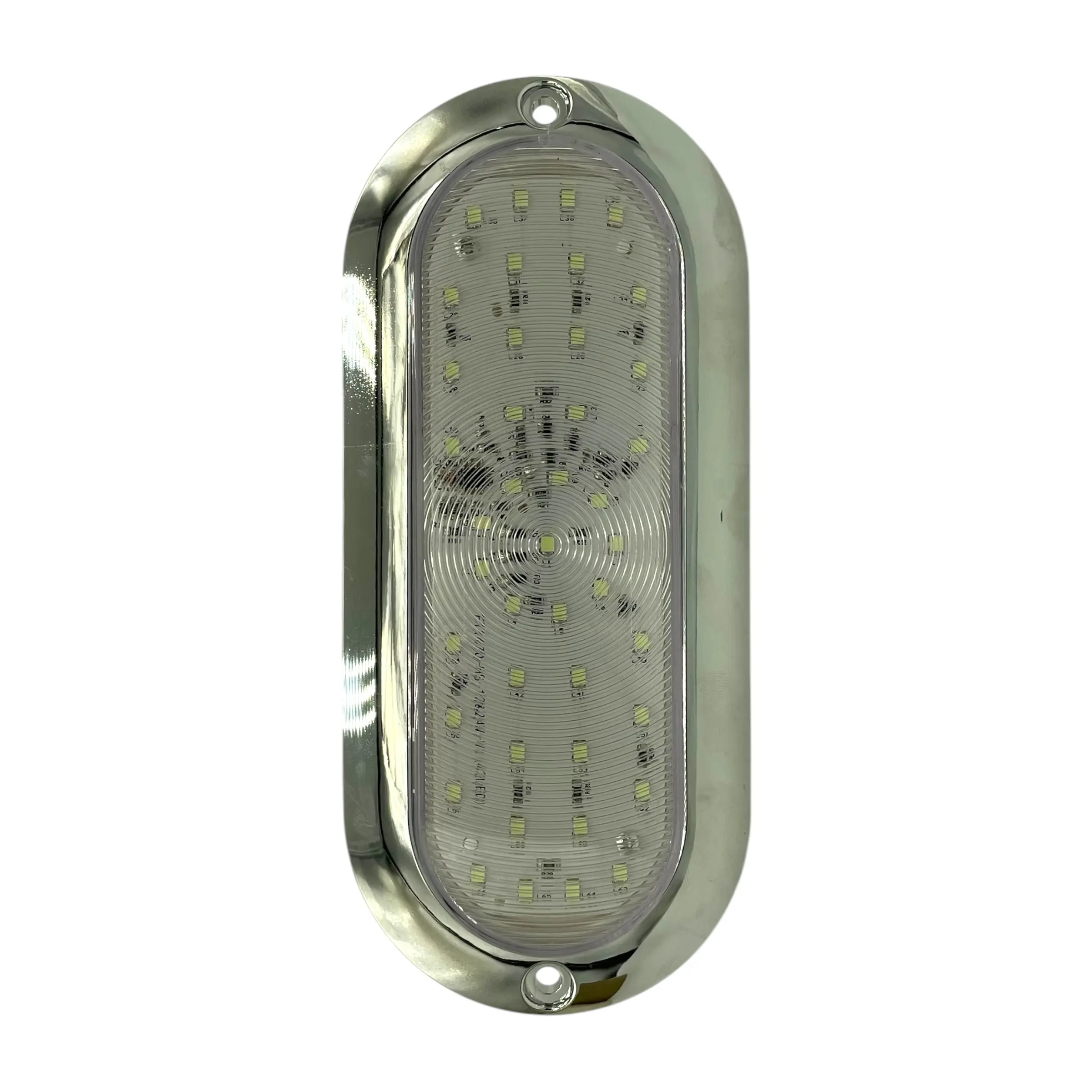 Plafón de 54 LED base cromada (varios colores)