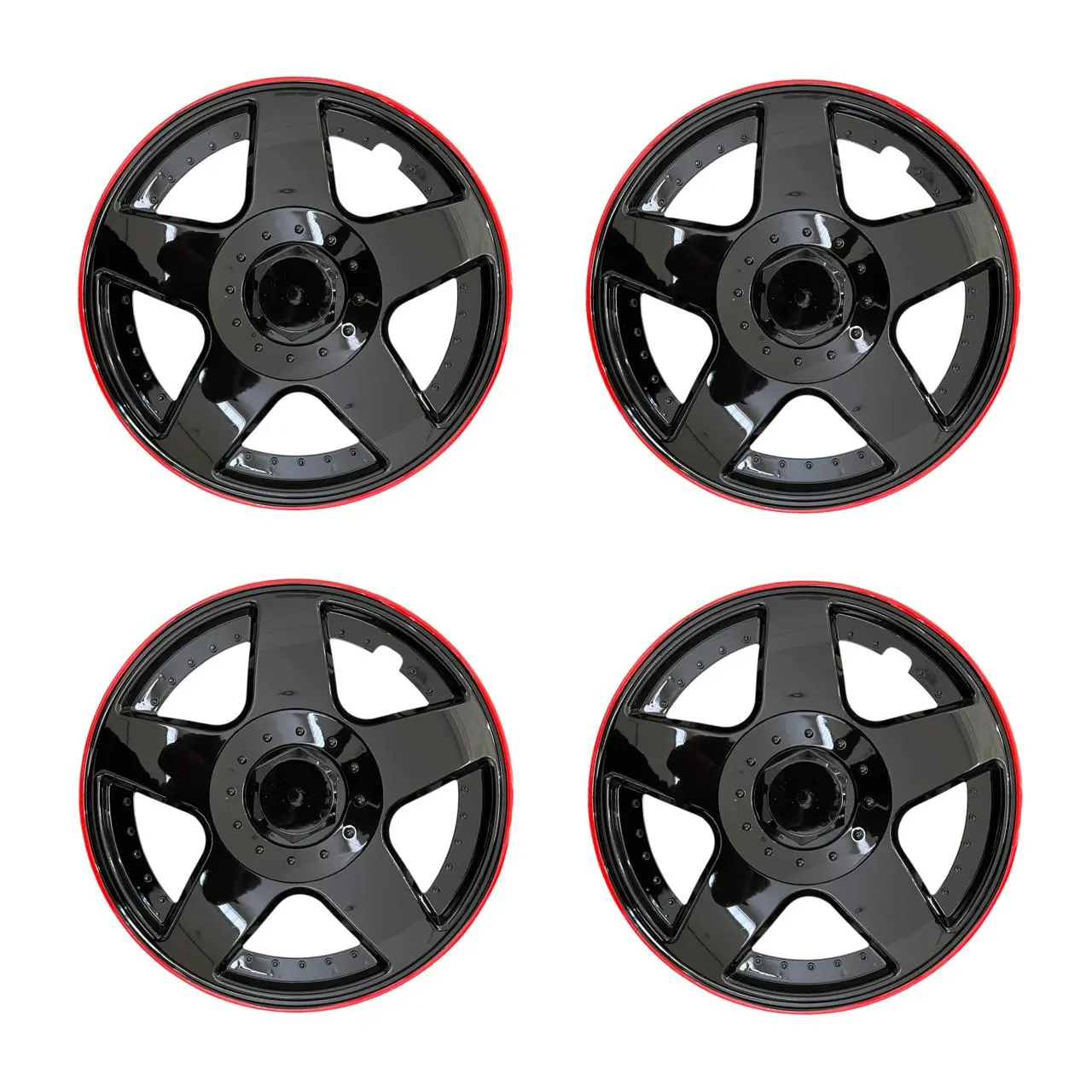 Tapón de rin 14" con cinta universal