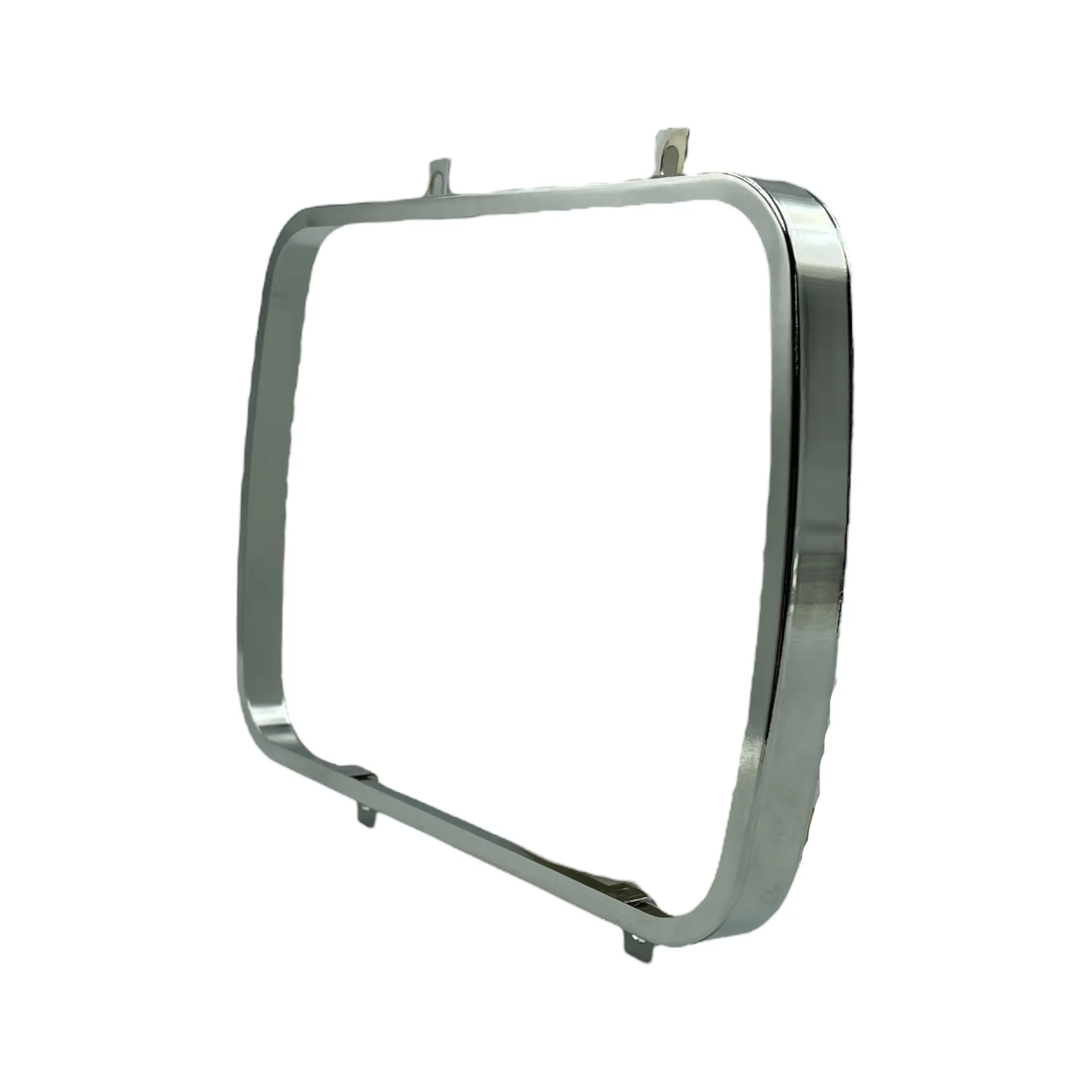 Sujetador bisel cromado para unidad de 7" (por par)