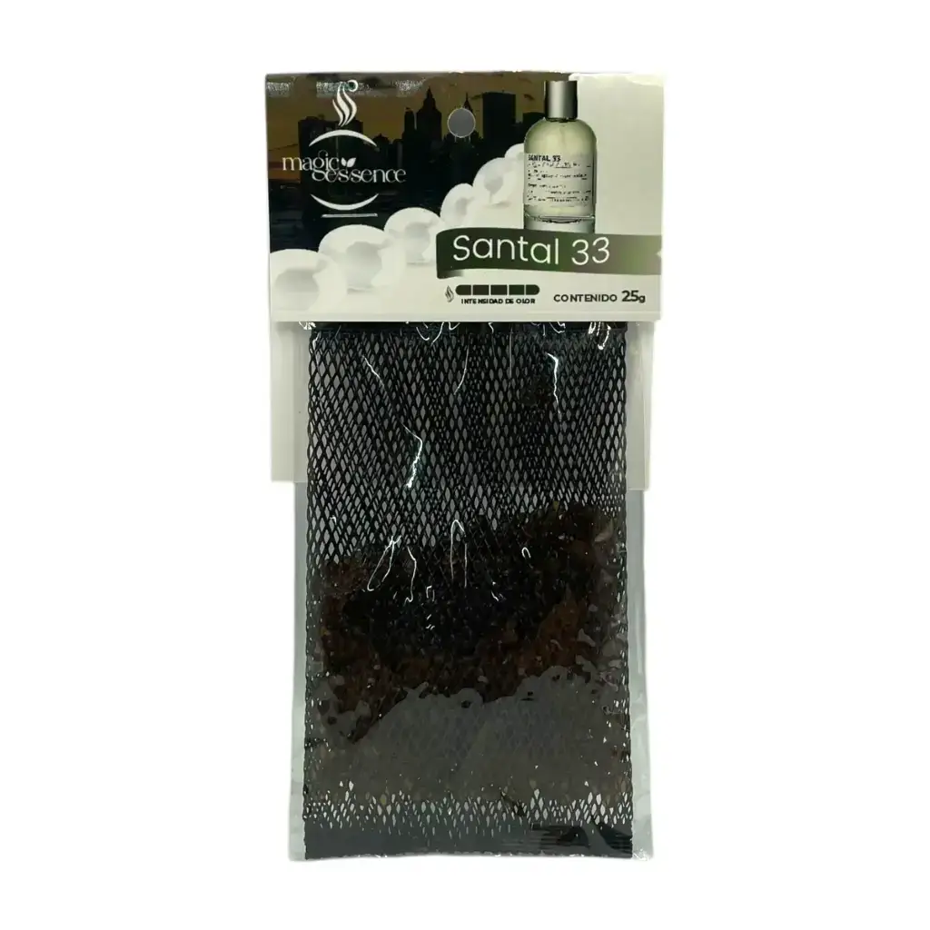 Aromatizante Magic Essence en perlas Santal 33