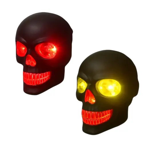 Direccional secuencial LED tipo calavera universal amarillo/rojo — foto 1 de 2