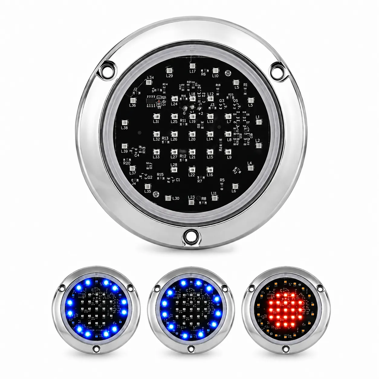 Plafón universal 39 LED con luz giratoria — foto 1 de 2