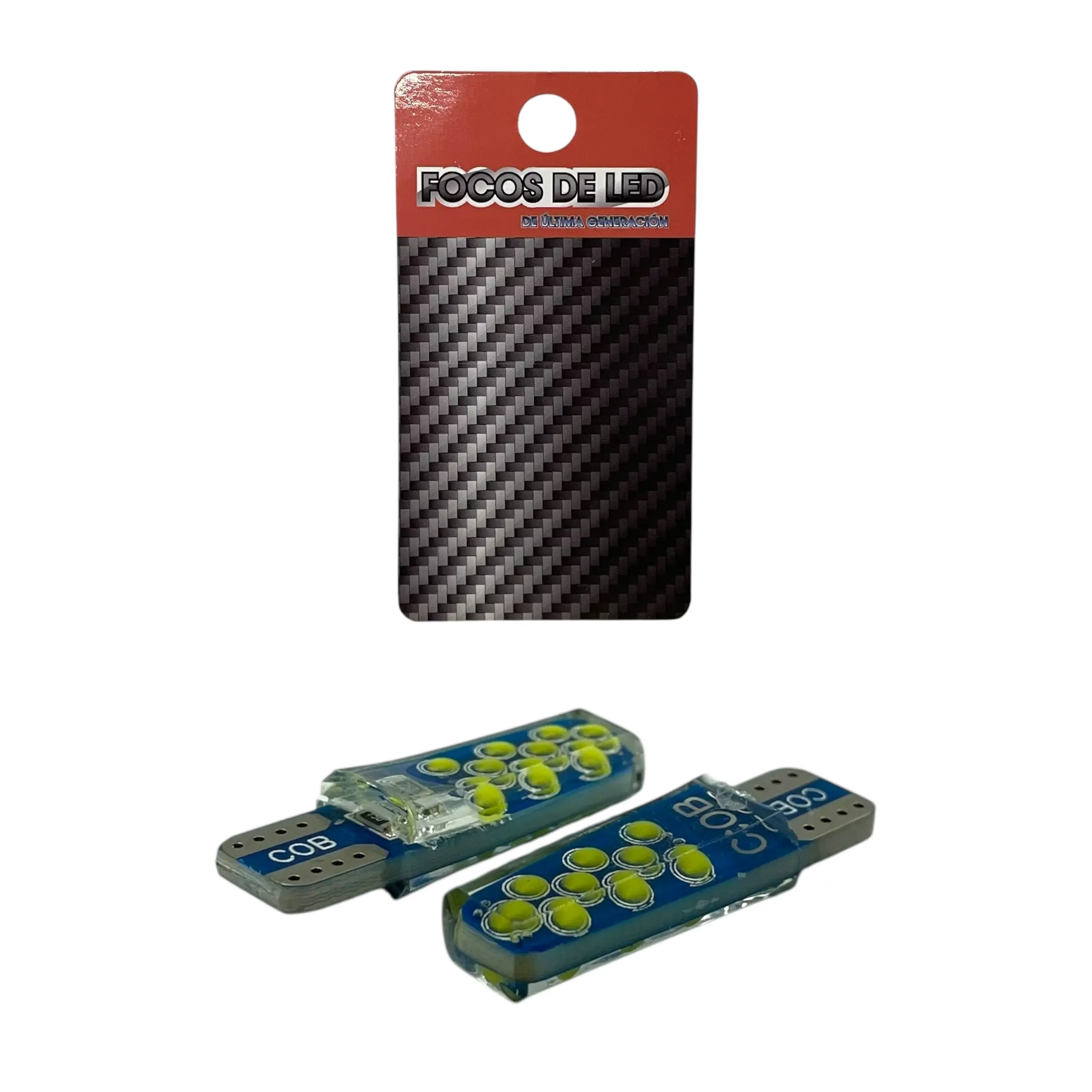 Foco de pellizco LED Blister luz blanca