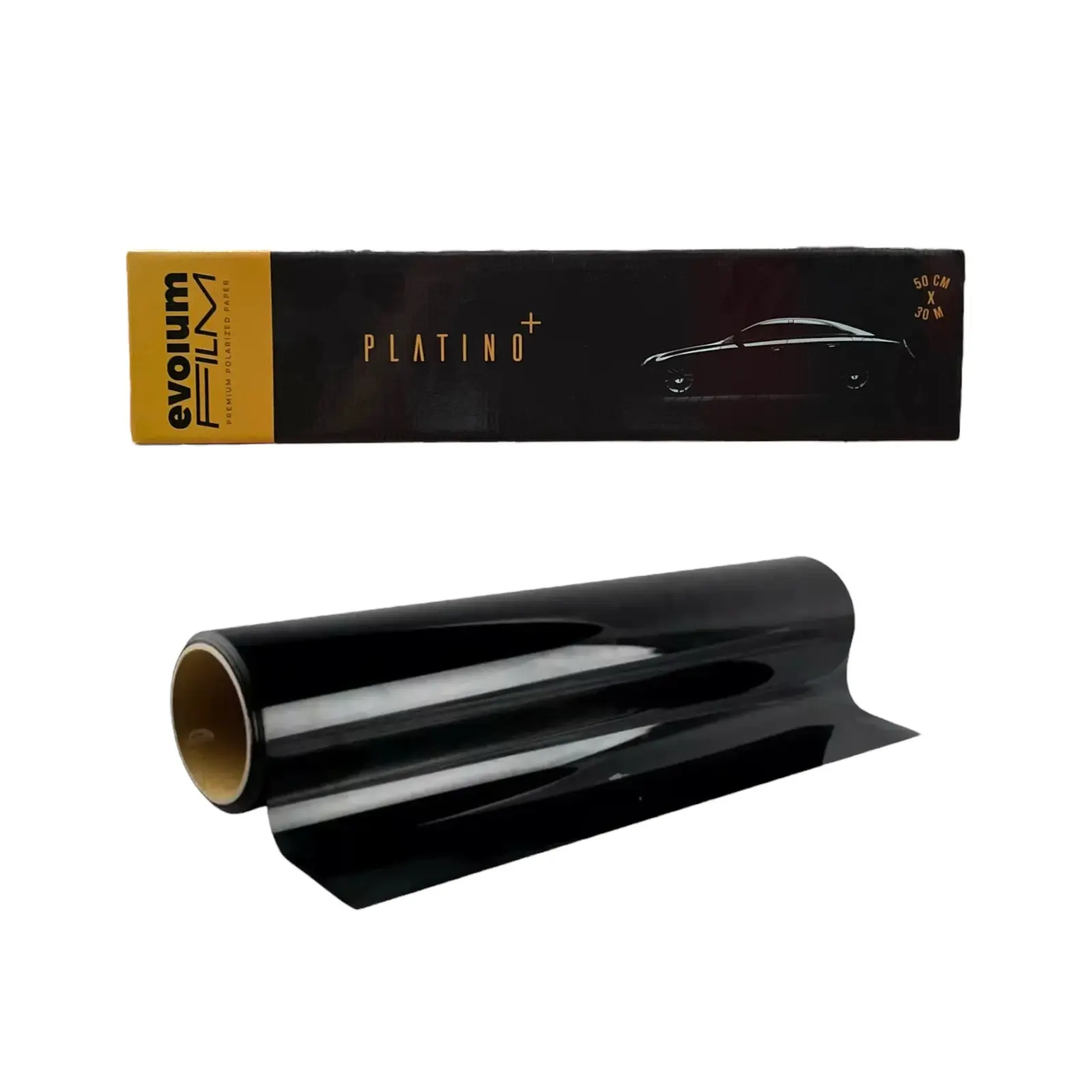 Papel para polarizar Evolum Platino Plus rollo de 50 CM x 30 MTS