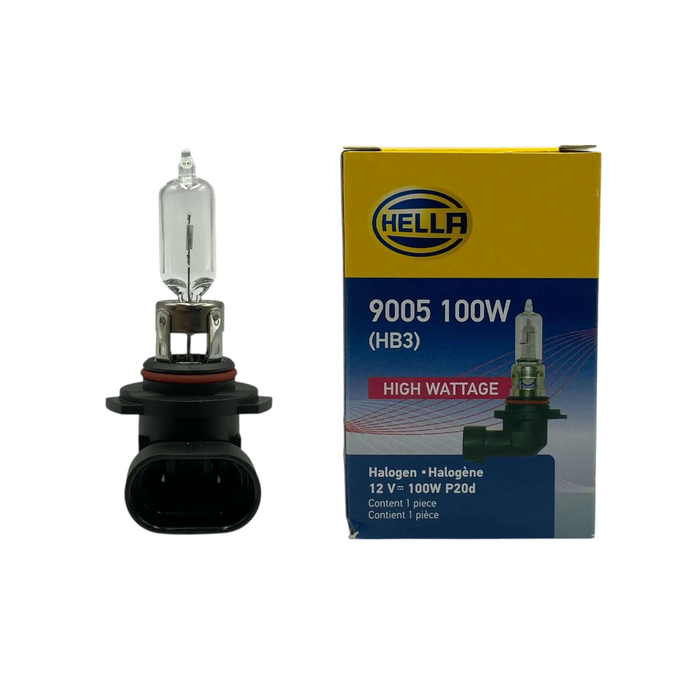 Foco Hella 9005 halogeno 100W