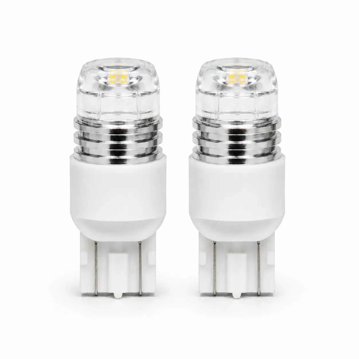 7440 de 3 LED con lupa blanco