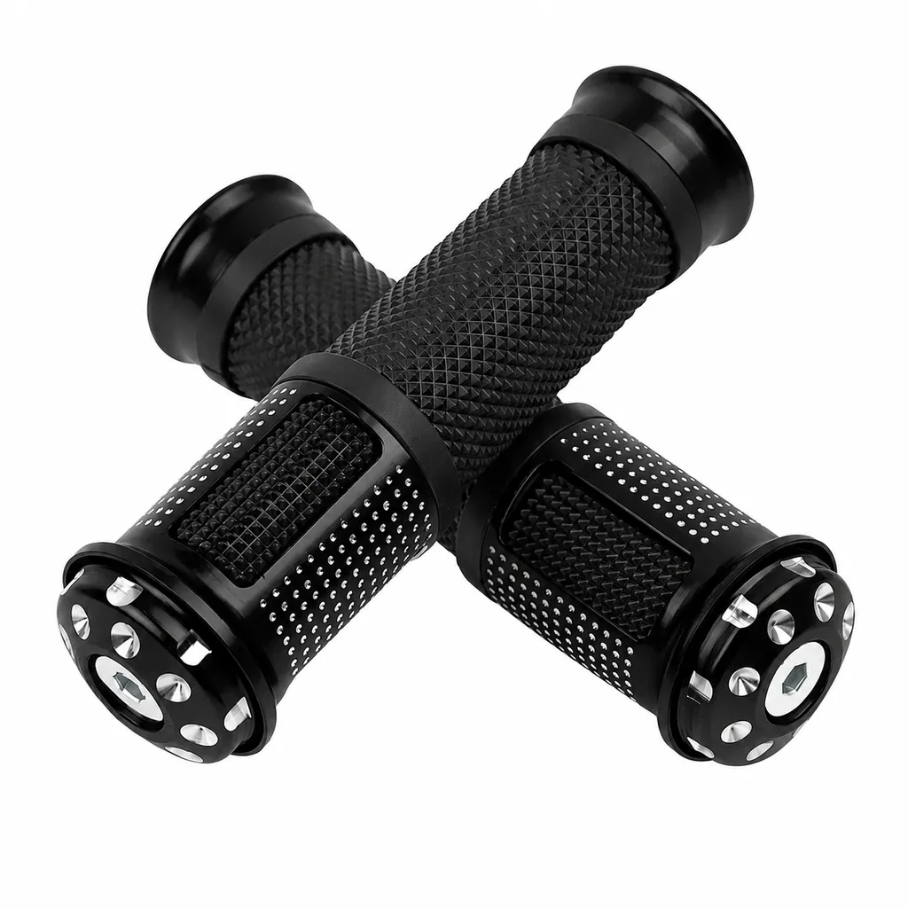Puño para motocicleta deportivo negro