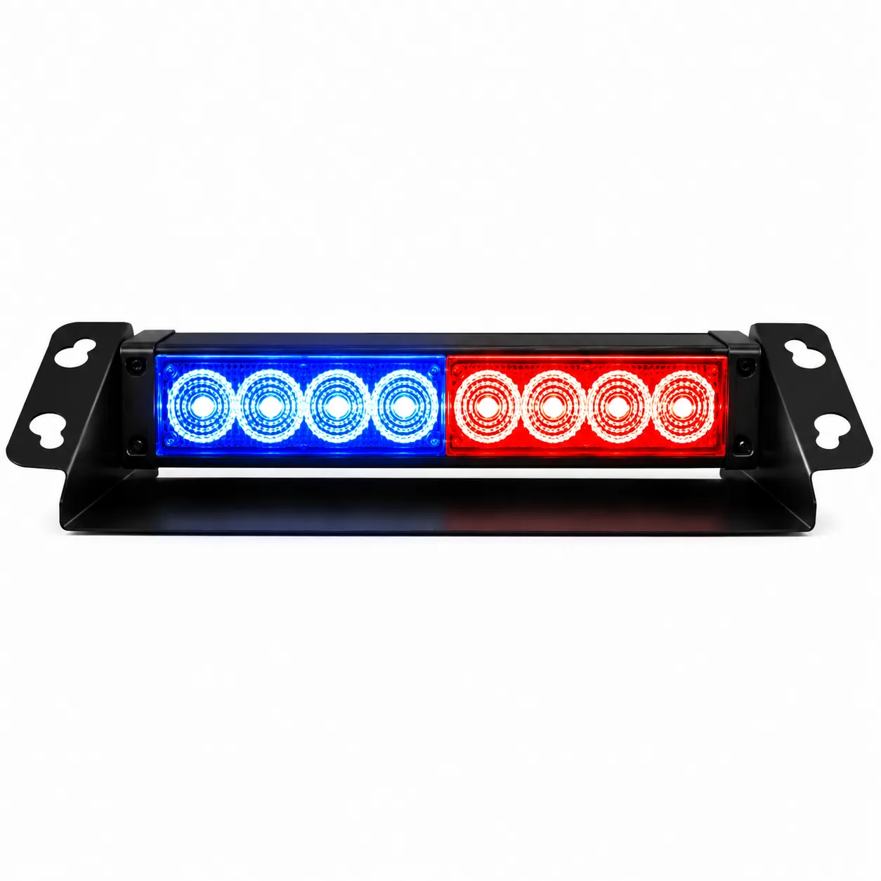 Barra codigo patrulla de 8 LED con base multifunciones (12V)